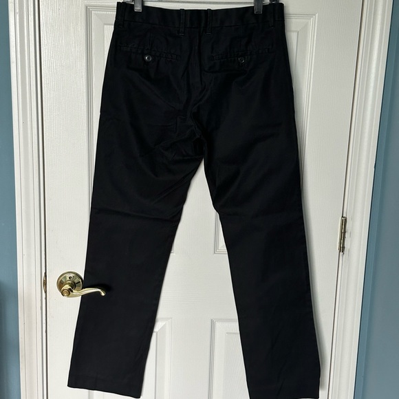 Gap Straight Fit Khakis Black - Picture 2 of 6